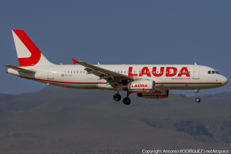 LaudaMotion Airbus A320-232 (OE-IHL) | Photo 367888