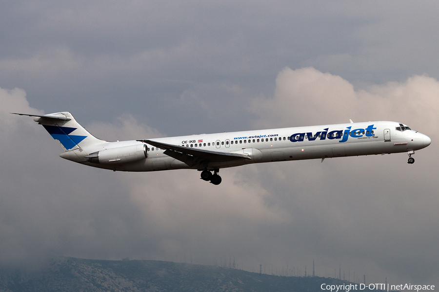 Aviajet McDonnell Douglas MD-83 (OE-IKB) | Photo 201189