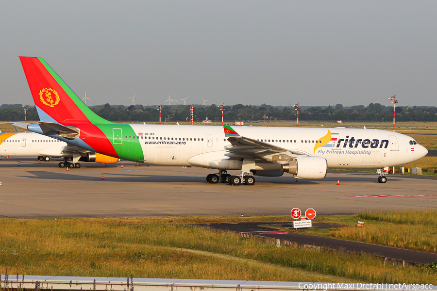 Eritrean Airlines Airbus A330-223 (OE-IKY) | Photo 484280
