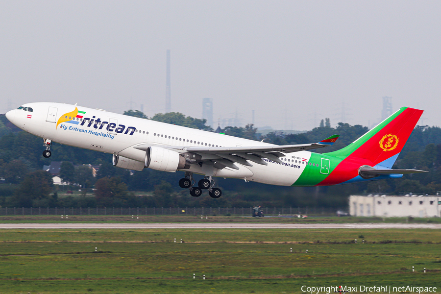Eritrean Airlines Airbus A330-223 (OE-IKY) | Photo 496057