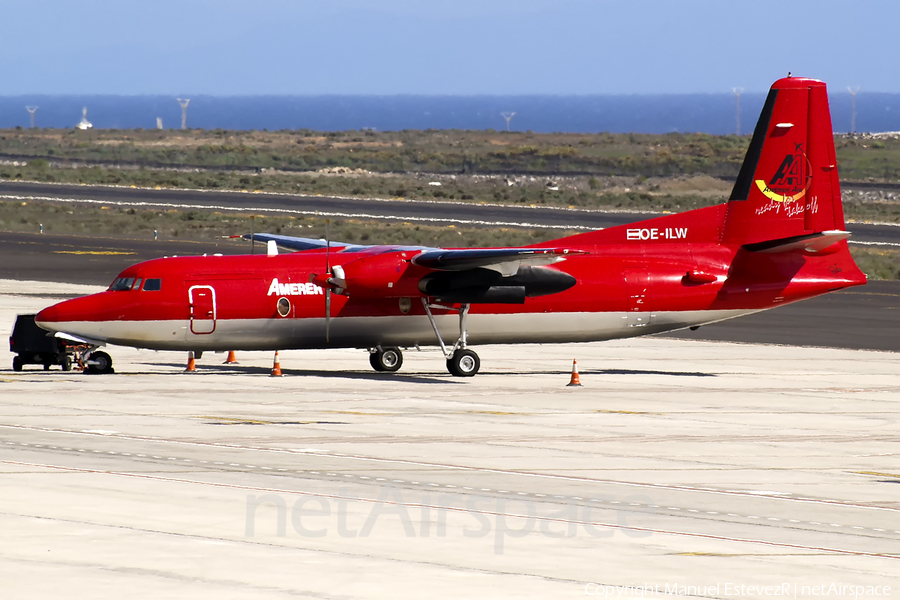 Amerer Air Fokker F27-500F Friendship (OE-ILW) | Photo 288654