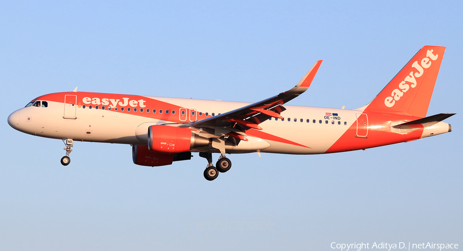 easyJet Europe Airbus A320-214 (OE-IND) | Photo 363560