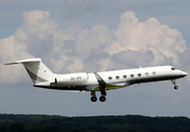 Global Jet Austria Gulfstream G-V-SP (G550) (OE-IPE) at  London - Luton, United Kingdom