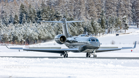 MJet Gulfstream VII G500 (OE-IPM) at  Samedan - St. Moritz, Switzerland