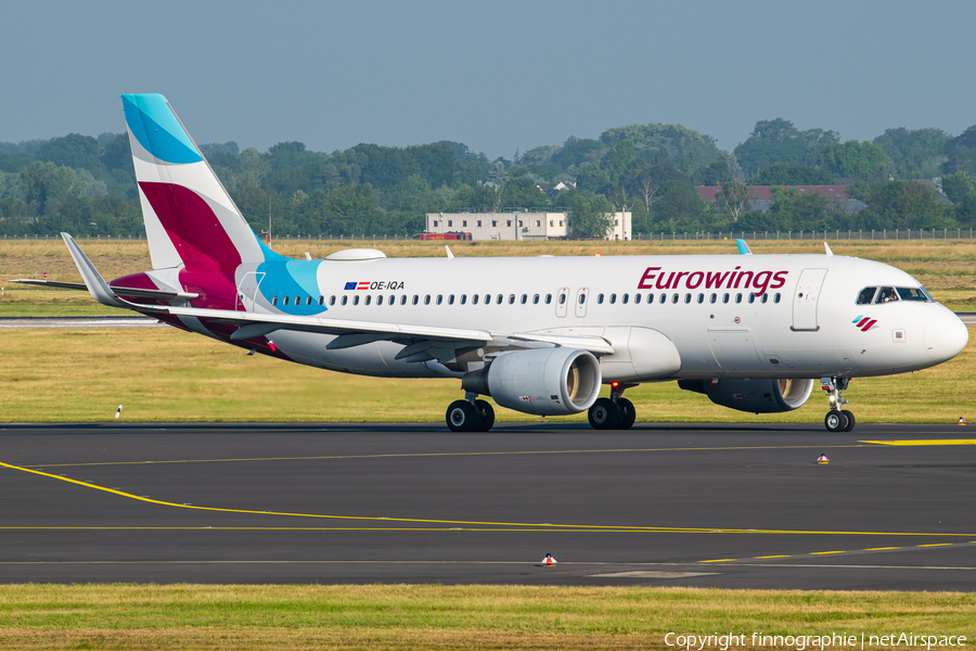 Eurowings Europe Airbus A320-214 (OE-IQA) | Photo 454663