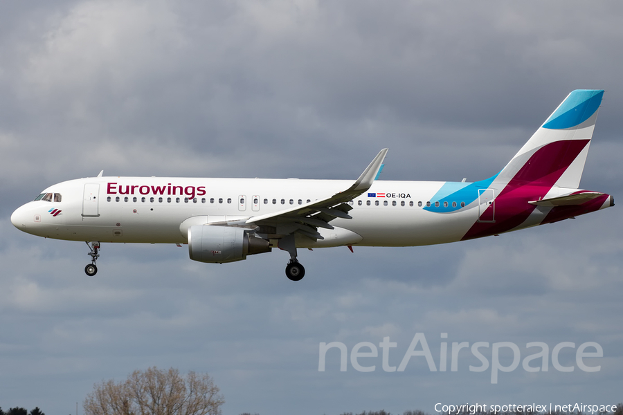 Eurowings Europe Airbus A320-214 (OE-IQA) | Photo 155482