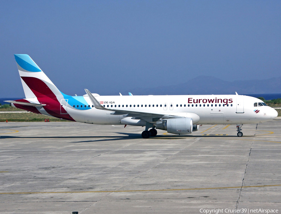 Eurowings Europe Airbus A320-214 (OE-IQA) | Photo 296601
