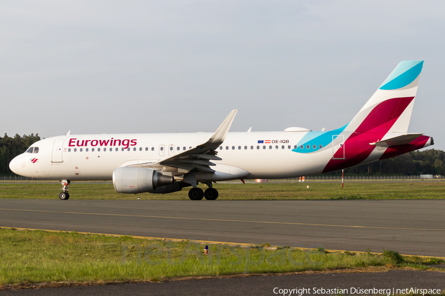 Eurowings Europe Airbus A320-214 (OE-IQB) | Photo 357423