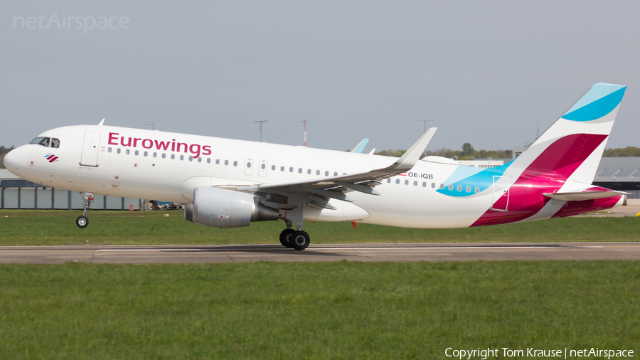 Eurowings Europe Airbus A320-214 (OE-IQB) | Photo 507076