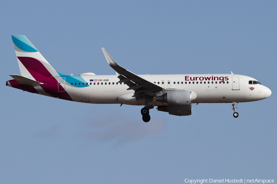 Eurowings Europe Airbus A320-214 (OE-IQB) | Photo 537201