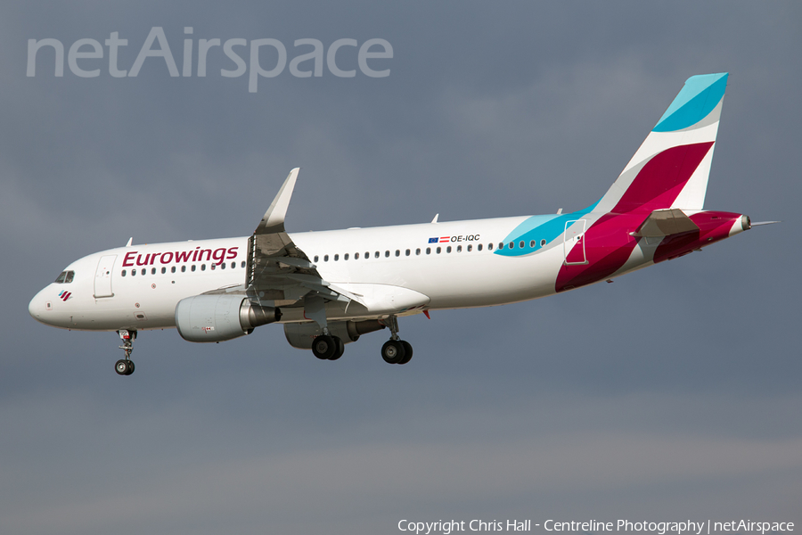 Eurowings Europe Airbus A320-214 (OE-IQC) | Photo 150172