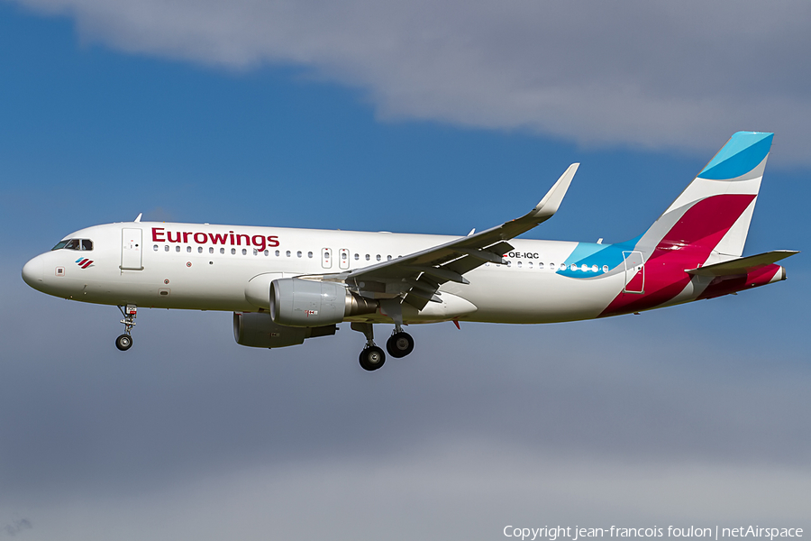 Eurowings Europe Airbus A320-214 (OE-IQC) | Photo 150428