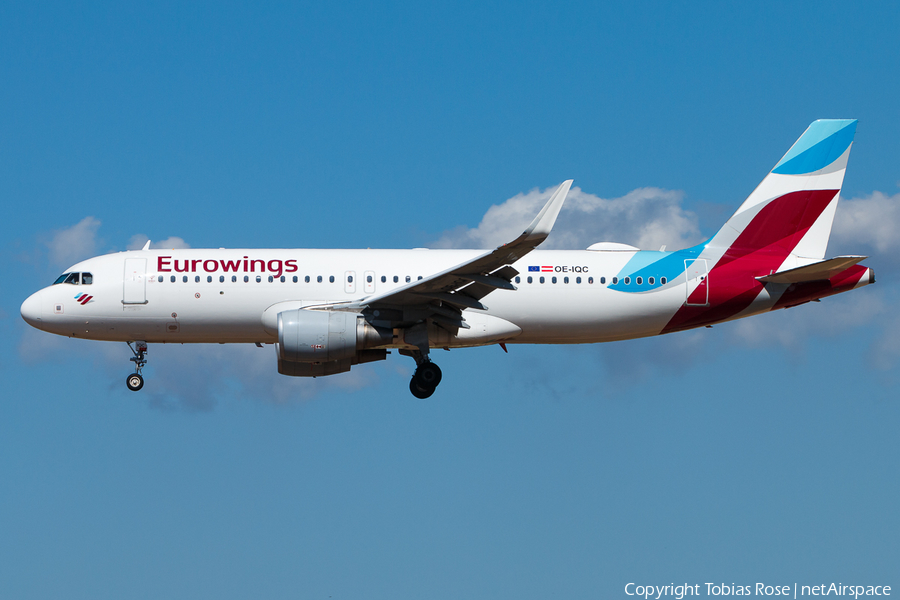 Eurowings Europe Airbus A320-214 (OE-IQC) | Photo 349931