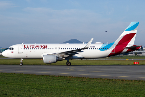 Eurowings Europe Airbus A320-214 (OE-IQC) at  Salzburg - W. A. Mozart, Austria