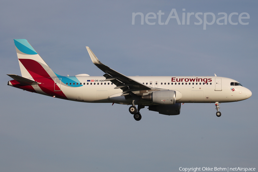 Eurowings Europe Airbus A320-214 (OE-IQD) | Photo 165907