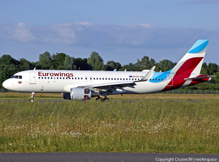 Eurowings Europe Airbus A320-214 (OE-IQD) | Photo 231267