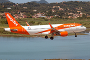 easyJet Europe Airbus A320-214 (OE-IVB) at  Corfu - International, Greece