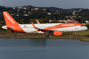 easyJet Europe Airbus A320-214 (OE-IVE) at  Corfu - International, Greece