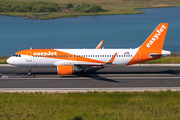 easyJet Europe Airbus A320-214 (OE-IVU) at  Corfu - International, Greece