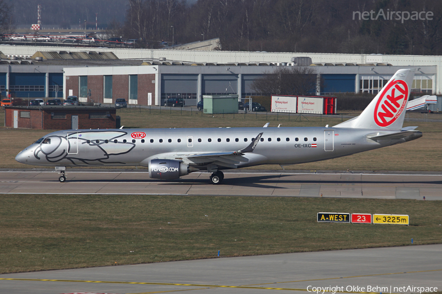 Niki Embraer ERJ-190LR (ERJ-190-100LR) (OE-IXC) | Photo 42448