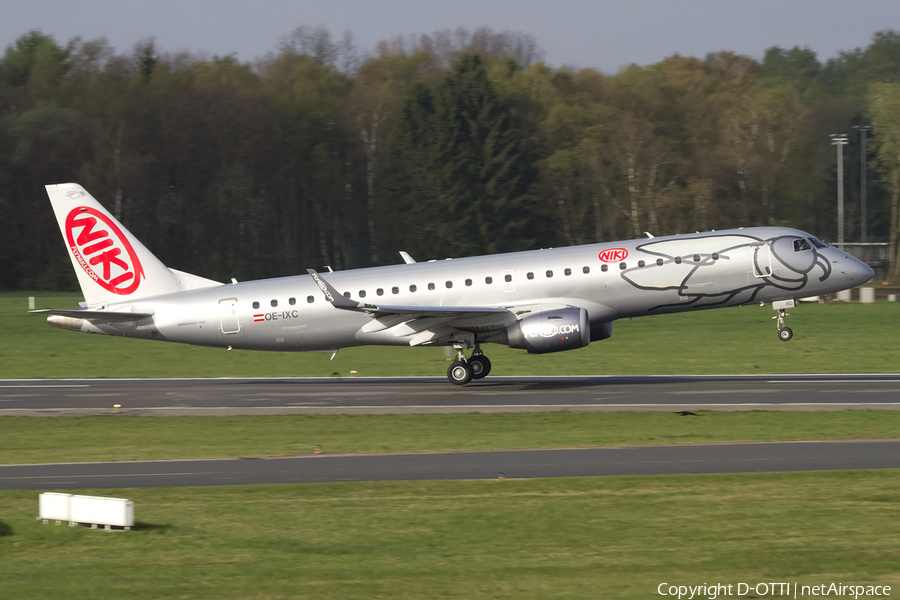 Niki Embraer ERJ-190LR (ERJ-190-100LR) (OE-IXC) | Photo 435536