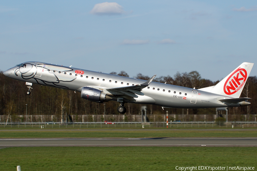 Niki Embraer ERJ-190LR (ERJ-190-100LR) (OE-IXF) | Photo 275691