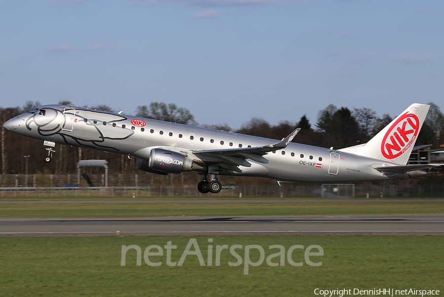 Niki Embraer ERJ-190LR (ERJ-190-100LR) (OE-IXF) | Photo 420208