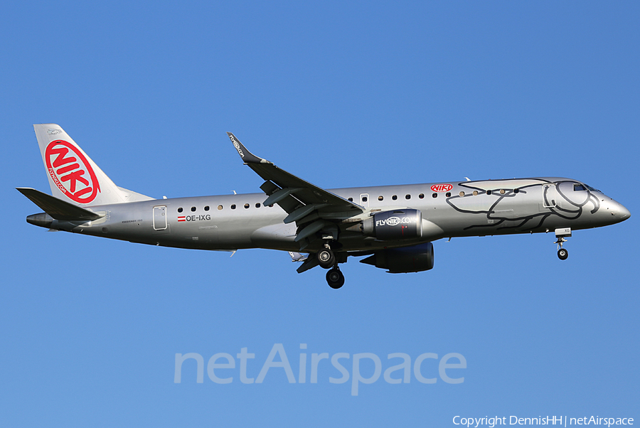 Niki Embraer ERJ-190LR (ERJ-190-100LR) (OE-IXG) | Photo 361092