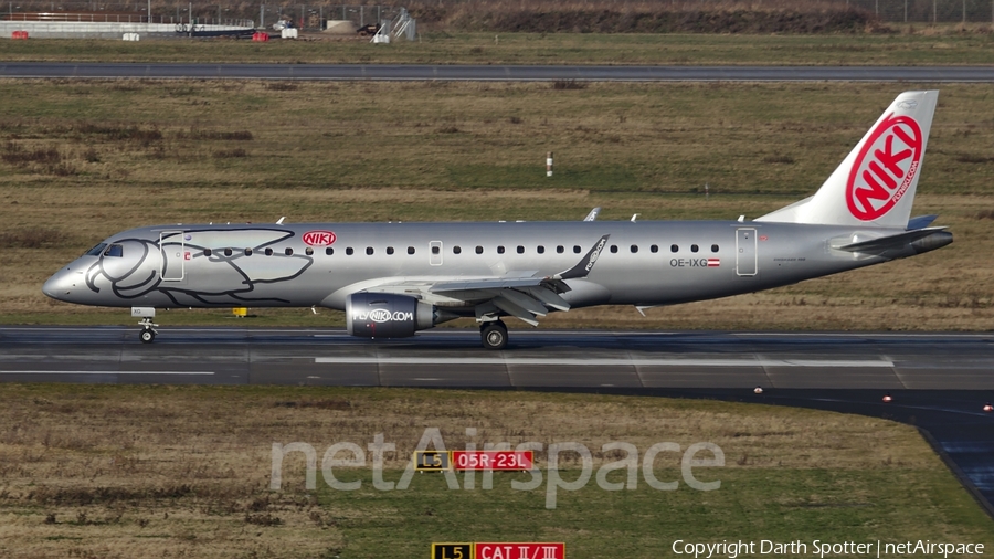 Niki Embraer ERJ-190LR (ERJ-190-100LR) (OE-IXG) | Photo 226516