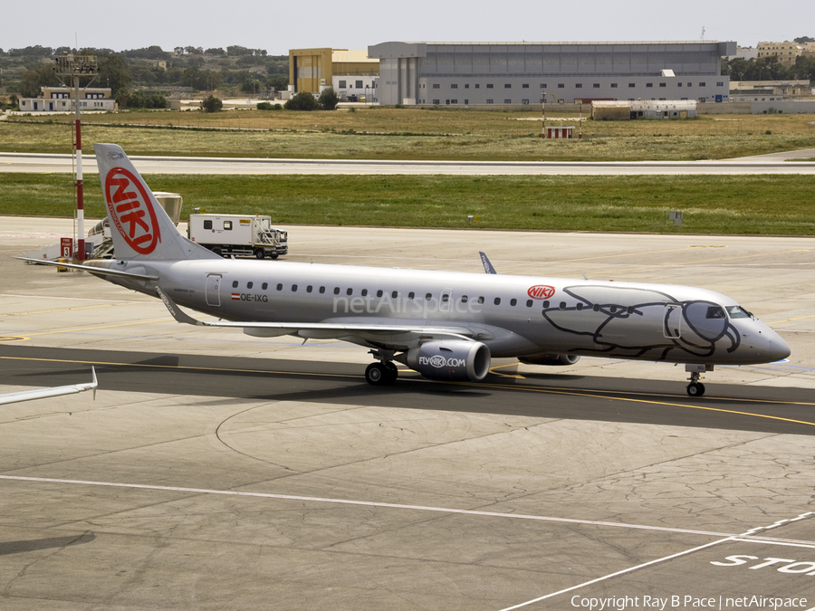 Niki Embraer ERJ-190LR (ERJ-190-100LR) (OE-IXG) | Photo 46552