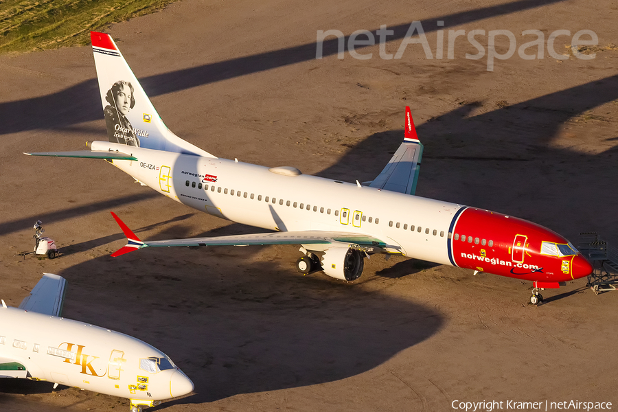 Norwegian Air Shuttle Boeing 737-8 MAX (OE-IZA) | Photo 676045