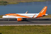 easyJet Europe Airbus A320-214 (OE-IZG) at  Corfu - International, Greece