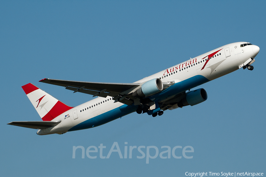 Austrian Airlines Boeing 767-3Z9(ER) (OE-LAE) | Photo 21602