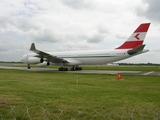 Austrian Airlines Airbus A340-313X (OE-LAK) at  Manchester - International (Ringway), United Kingdom