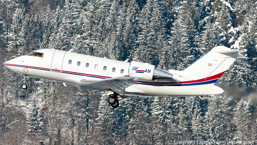 MJet Bombardier CL-600-2B16 Challenger 650 (OE-LAN) | Photo 289095