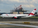 Austrian Airlines Boeing 767-31A(ER) (OE-LAT) at  Newark - Liberty International, United States
