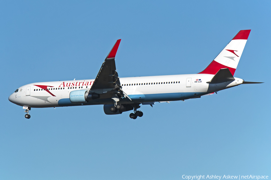 Austrian Airlines Boeing 767-31A(ER) (OE-LAT) | Photo 91943