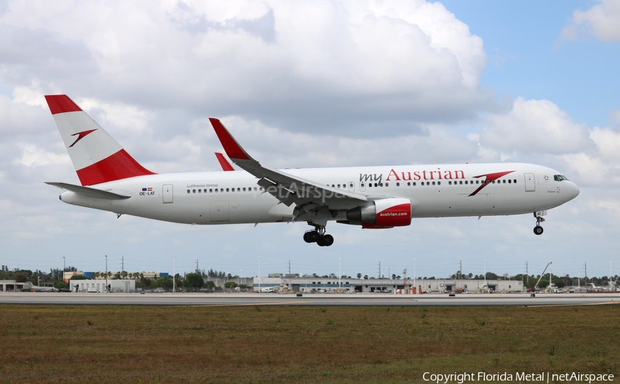 Austrian Airlines Boeing 767-31A(ER) (OE-LAT) | Photo 303810