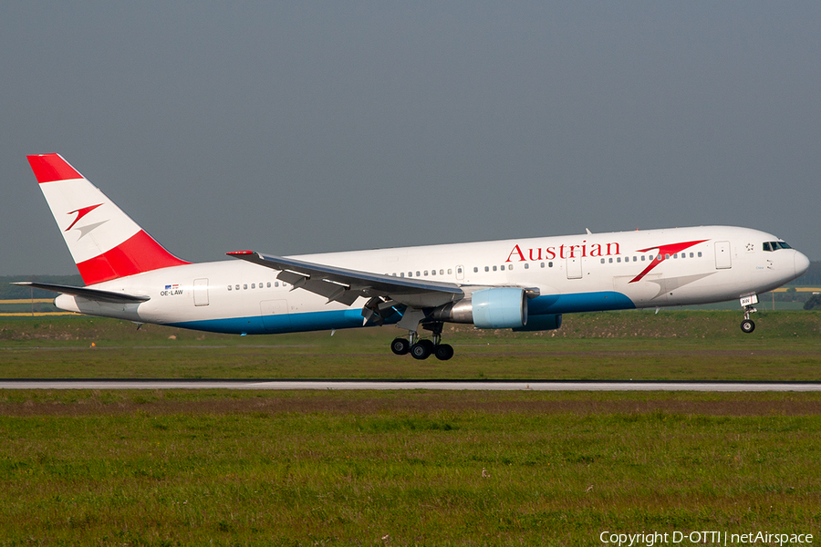 Austrian Airlines Boeing 767-3Z9(ER) (OE-LAW) | Photo 254967