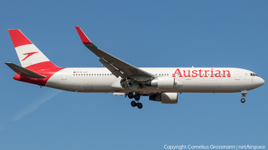 Austrian Airlines Boeing 767-3Z9(ER) (OE-LAX) | Photo 421153