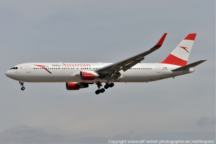 Austrian Airlines Boeing 767-3Z9(ER) (OE-LAY) | Photo 360371