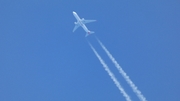 Austrian Airlines Boeing 767-3Z9(ER) (OE-LAY) at  In Flight, Guernsey