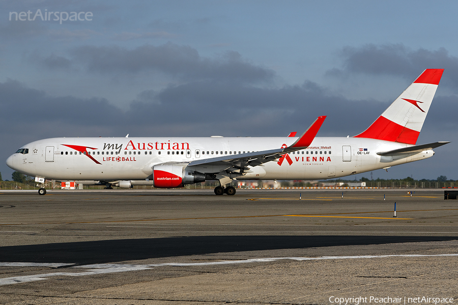 Austrian Airlines Boeing 767-3Z9(ER) (OE-LAY) | Photo 190865
