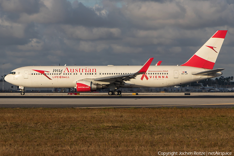 Austrian Airlines Boeing 767-3Z9(ER) (OE-LAY) | Photo 224652