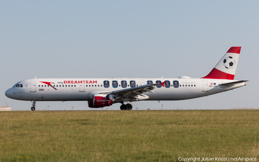 Austrian Airlines Airbus A321-111 (OE-LBA) | Photo 171672