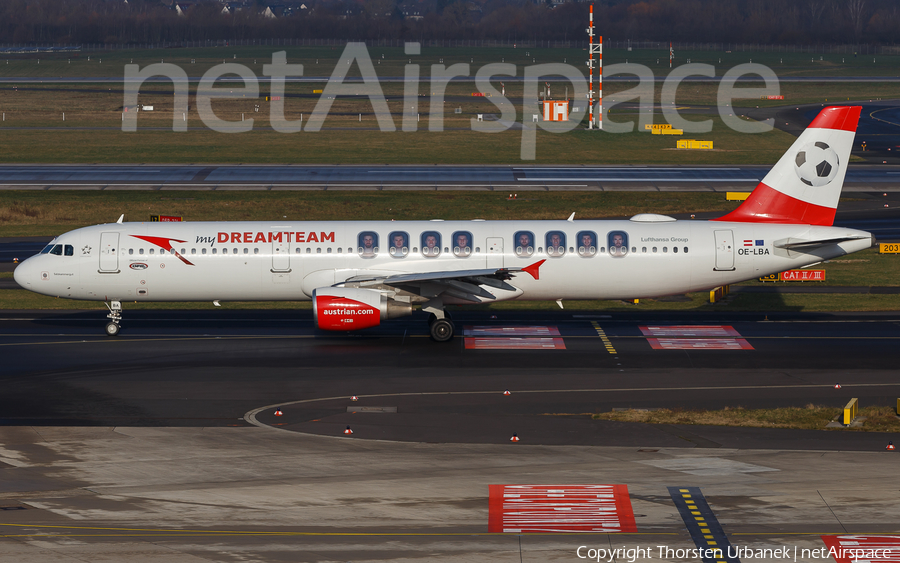 Austrian Airlines Airbus A321-111 (OE-LBA) | Photo 218007