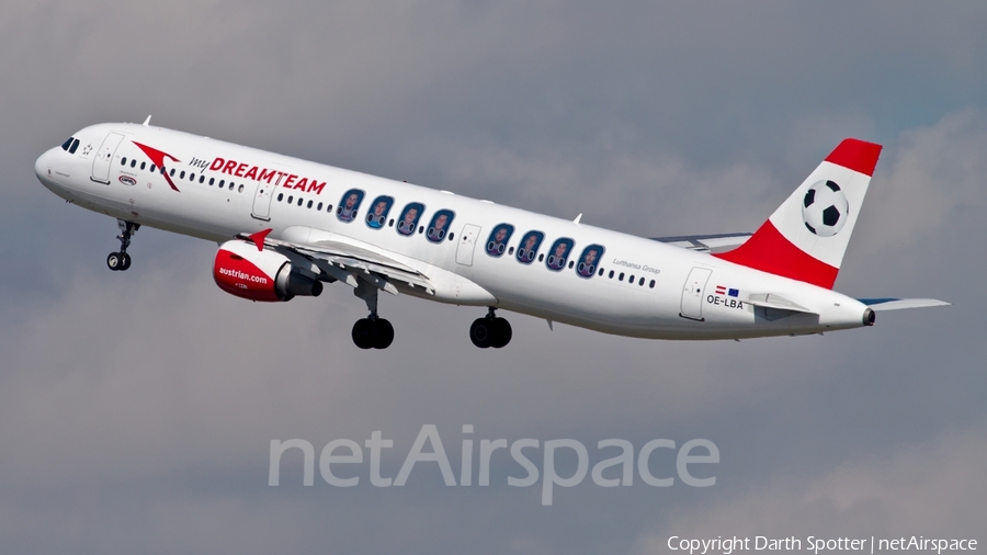 Austrian Airlines Airbus A321-111 (OE-LBA) | Photo 236995