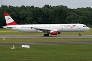 Austrian Airlines Airbus A321-111 (OE-LBA) at  Hamburg - Fuhlsbuettel (Helmut Schmidt), Germany