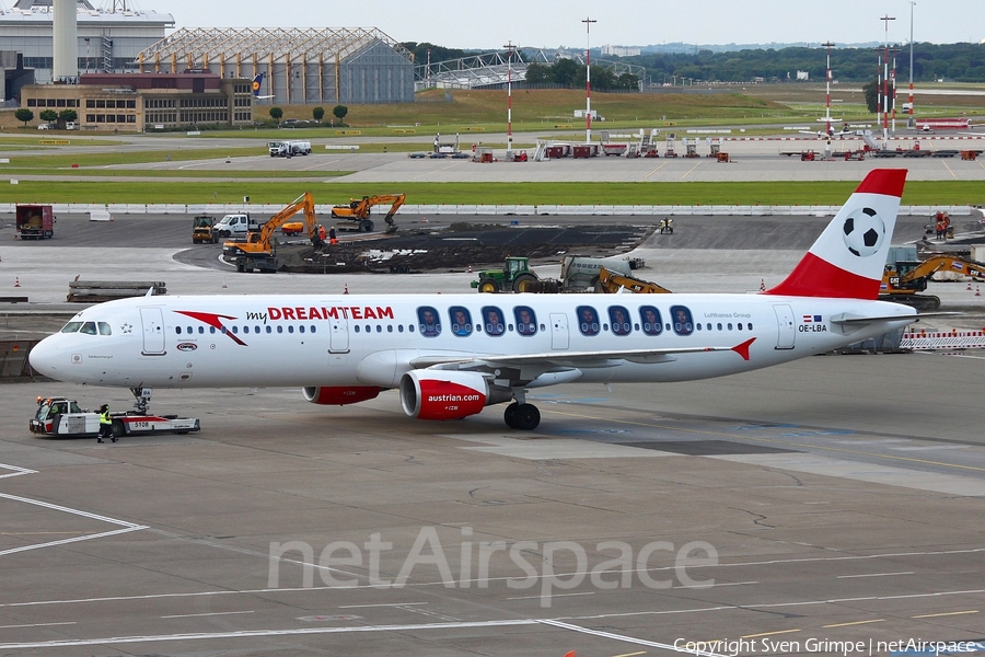 Austrian Airlines Airbus A321-111 (OE-LBA) | Photo 112193