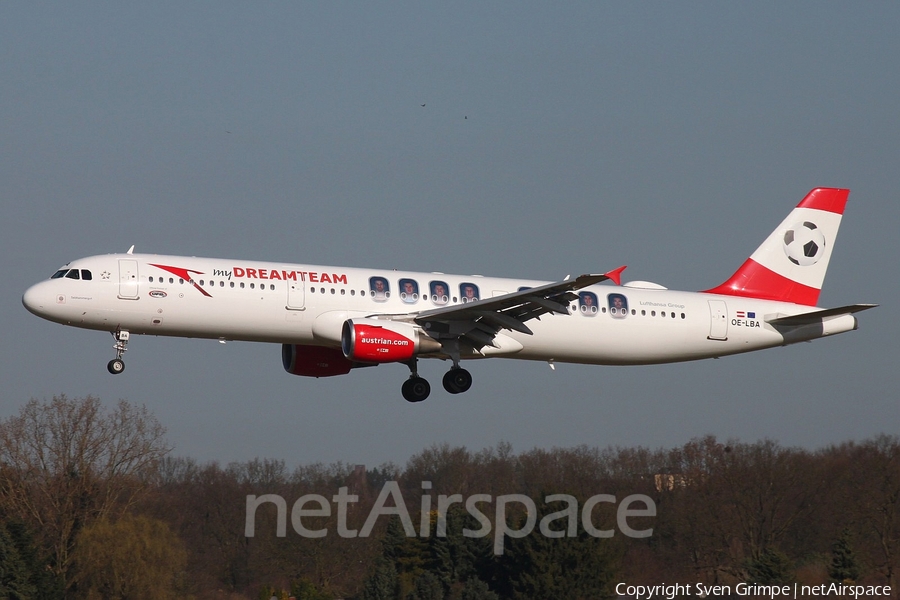Austrian Airlines Airbus A321-111 (OE-LBA) | Photo 151446